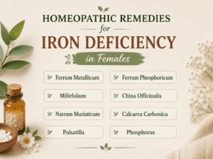 8 Best Homeopathic Remedies for Iron Deficiency in Females: A Natural Path to Better Health