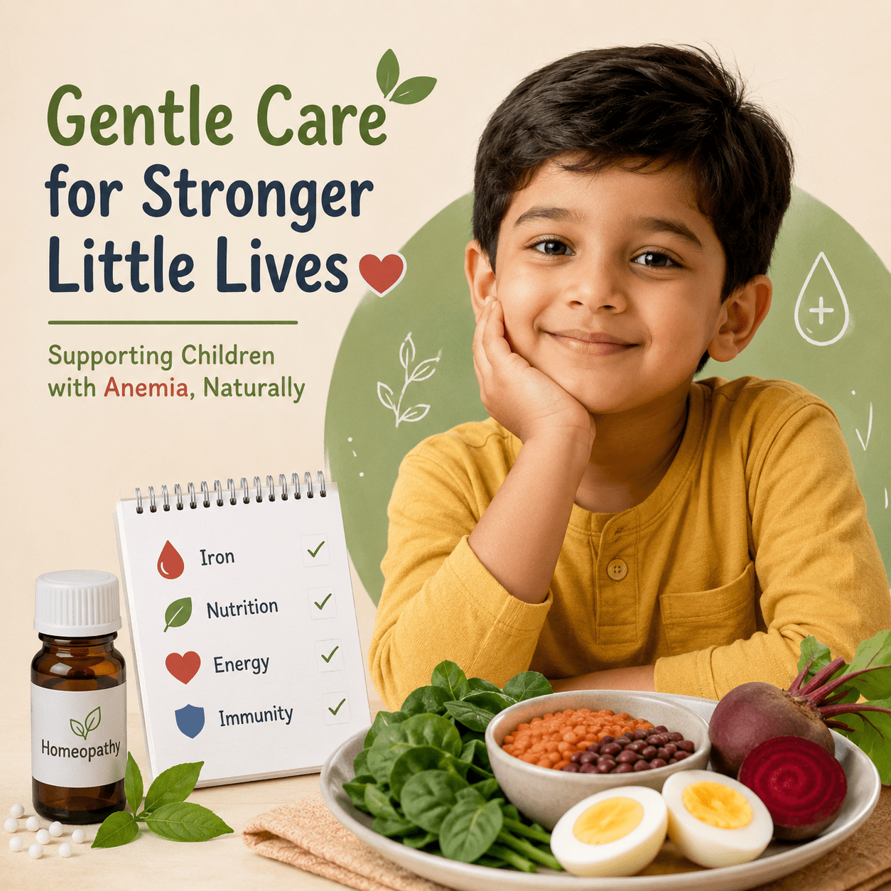 homeopathic treatment for anemia in children
