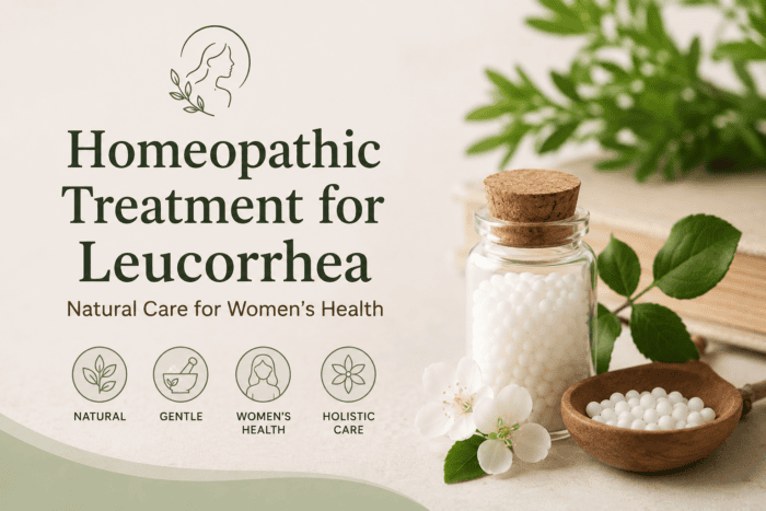 homeopathic treatment for leucorrhea white discharge