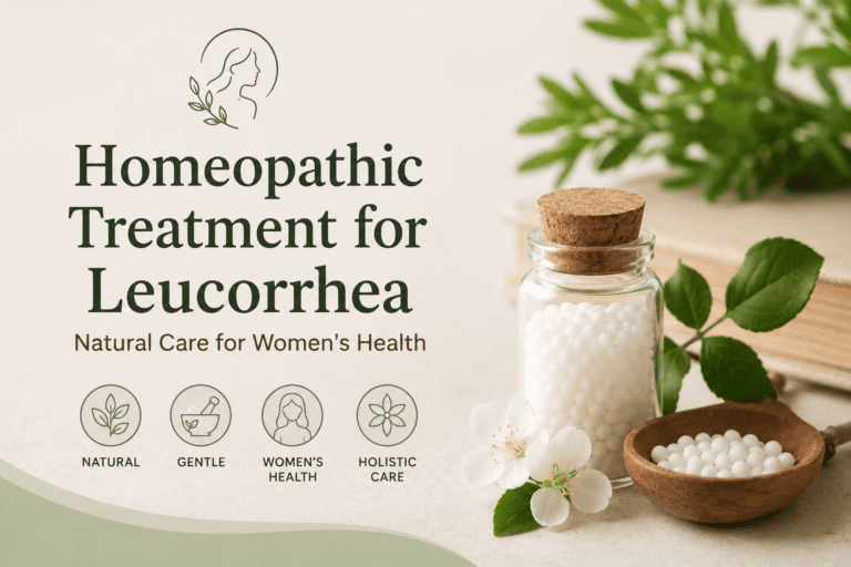Homeopathic Treatment for Leucorrhea (White Discharge): Causes, Symptoms and Natural Care