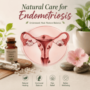 Natural and Homeopathic Treatment for Endometriosis: Causes, Symptoms and Relief